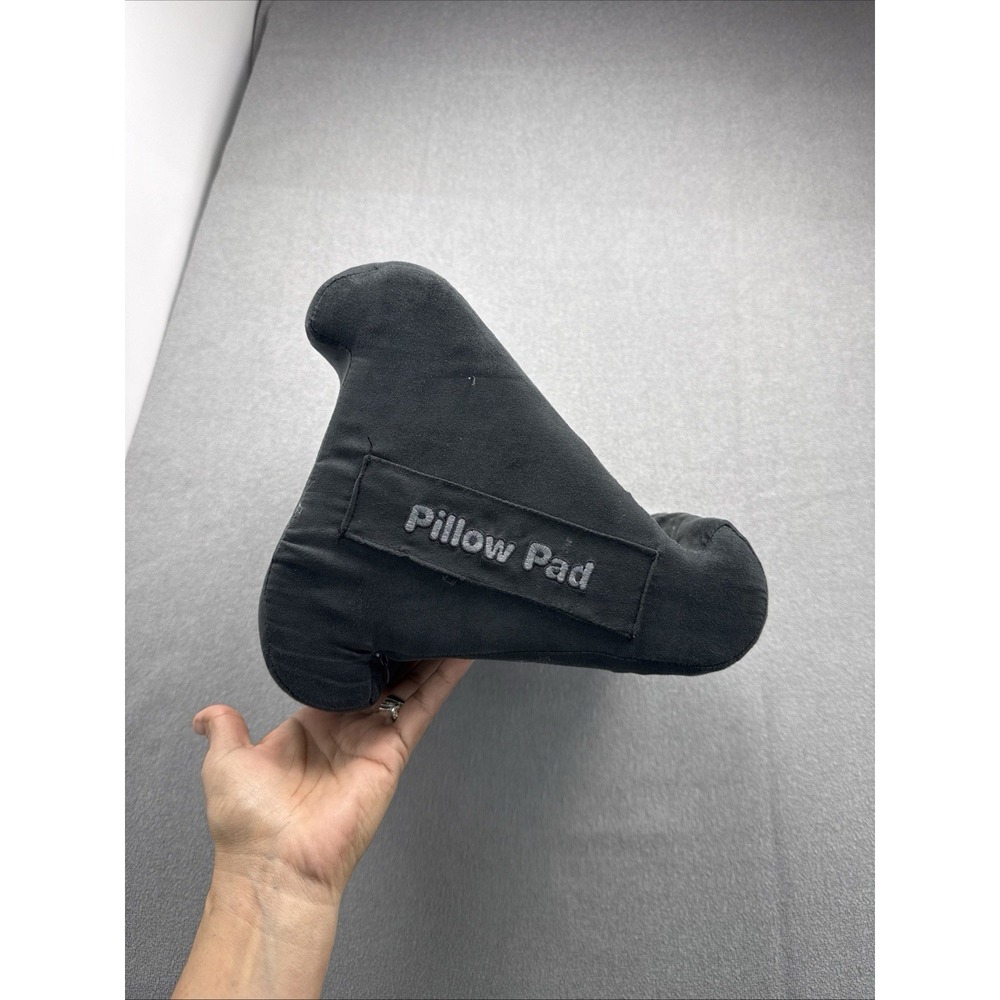 Pillow Pad iPad Phone Tablet Read Holder Stand‎ Foam Lap Rest Black Cushion NICE